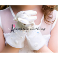 Lace Bridal Gloves for Little Girls Cute Flower Girls Gloves Handmade Wedding Gloves for Children